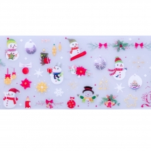 Folie de transfer set 10 Christmas Collection 02