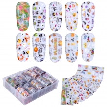 Folie de transfer set 10 Halloween Collection 01