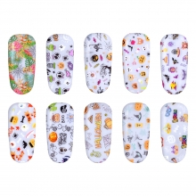 Folie de transfer set 10 Halloween Collection 01