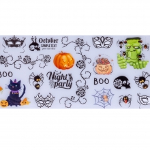 Folie de transfer set 10 Halloween Collection 01