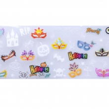 Folie de transfer set 10 Halloween Collection 01