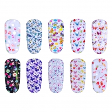 Folie de transfer set 10 Butterfly Collection 10