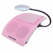 Aspirator profesional pentru praf  cu Lampa LED si 2 Ventilatoare