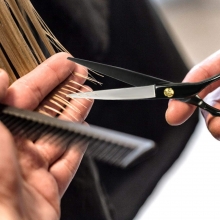 Set Foarfece de Tuns si Filat Profesionale, Sasa YTT-6.0 + Cadou Manta Tuns Barber