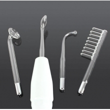Electroderm Portabil Cosmetica cu 4 Capete Lumina Mov (Anti-Acnee) - 5