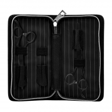 Set Foarfece Olivia Garden SilkCut Pro Matt Black 5.75 inch + 6.35 inch