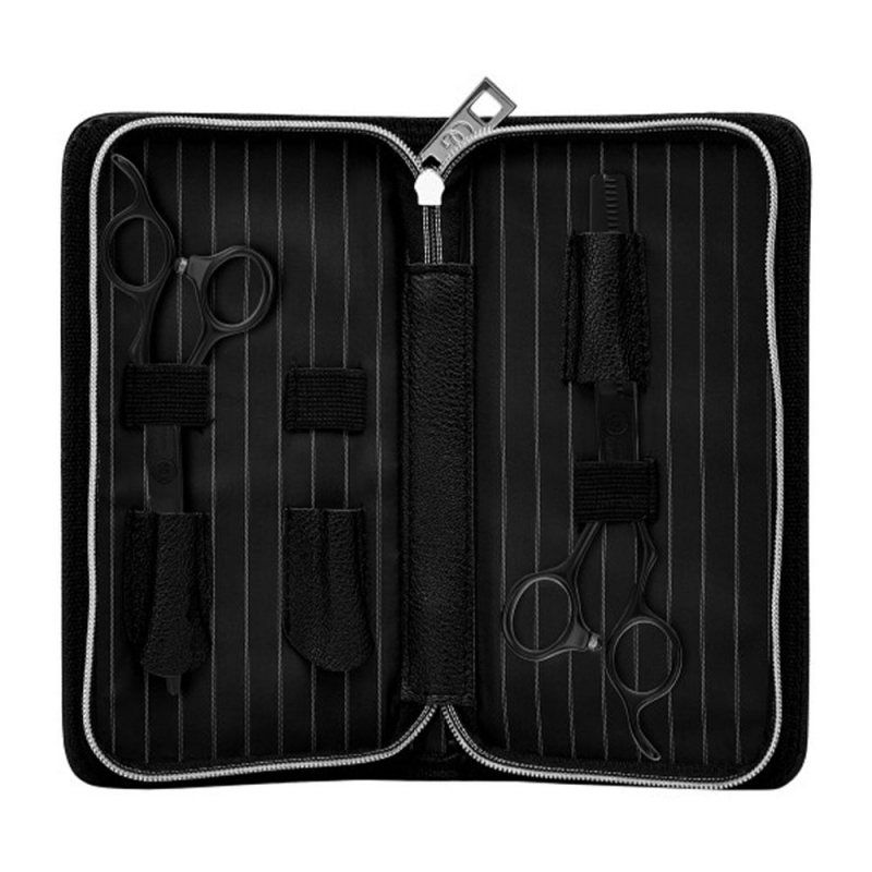 Set Foarfece Olivia Garden SilkCut Pro Matt Black 5.75 inch + 6.35 inch