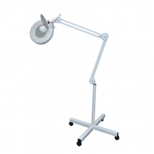 Lampa Cosmetica cu Lupa Led si Roti, 5 Dioptrii, Putere 15 W