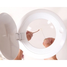 Lampa Cosmetica cu Lupa Led si Roti, 5 Dioptrii, Putere 15 W