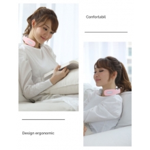 Aparat de Masaj Cervical cu Infrarosu, Intelligent Neck Massager, Lila Care, Culoare Roz