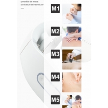 Aparat de Masaj Cervical cu Infrarosu, Intelligent Neck Massager, Lila Care, Culoare Roz
