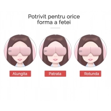 Aparat de Masaj pentru Ochi, Smart Massager, Lila Care, Culoare Alba