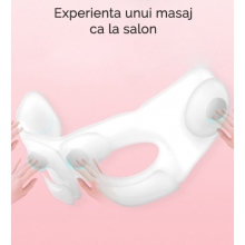 Aparat de Masaj pentru Ochi, Smart Massager, Lila Care, Culoare Alba