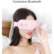 Aparat de Masaj pentru Ochi, Smart Massager, Lila Care, Culoare Alba