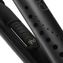 Placa Profesionala GHD Styler Gold Mini, 185°C, Functie Sleep Mode, Negru/Auriu