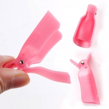 Set 10 Capsule Degete P107 Pink ( clesti/clipsuri )