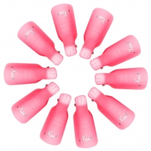 Set 10 Capsule Degete P107 Pink ( clesti/clipsuri )