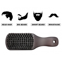 Perie Fade Barber Parise Club Professional - Din Lemn cu Par de Mistret