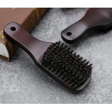 Perie Fade Barber Parise Club Professional - Din Lemn cu Par de Mistret