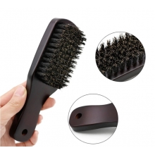 Perie Fade Barber Parise Club Professional - Din Lemn cu Par de Mistret
