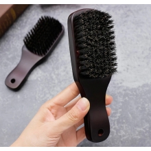 Perie Fade Barber Parise Club Professional - Din Lemn cu Par de Mistret