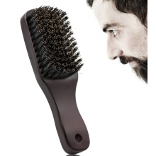 Perie Fade Barber Parise Club Professional - Din Lemn cu Par de Mistret