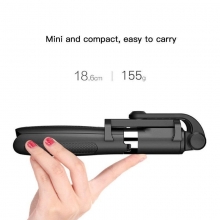 Wireless Selfie Stick L01 Trepied Bluetooth Remote Control Telefon Stand Universal pentru iOS Android