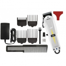 Masina de Tuns Wahl Super Taper Cordless - Fara Fir (Premium Series) + Perie Fade Profesionala Nish-Man Fade Brush - L - 1