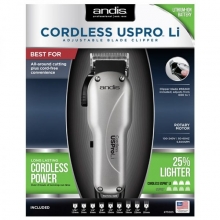 Masina de Tuns Profesional Andis UsPro Li cu Cablu si Acumulator - LCL, Envy Grey