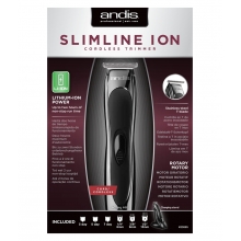 Masina de Contur cu Cablu si Acumulator Andis Slimline Ion, BTF-3, Black
