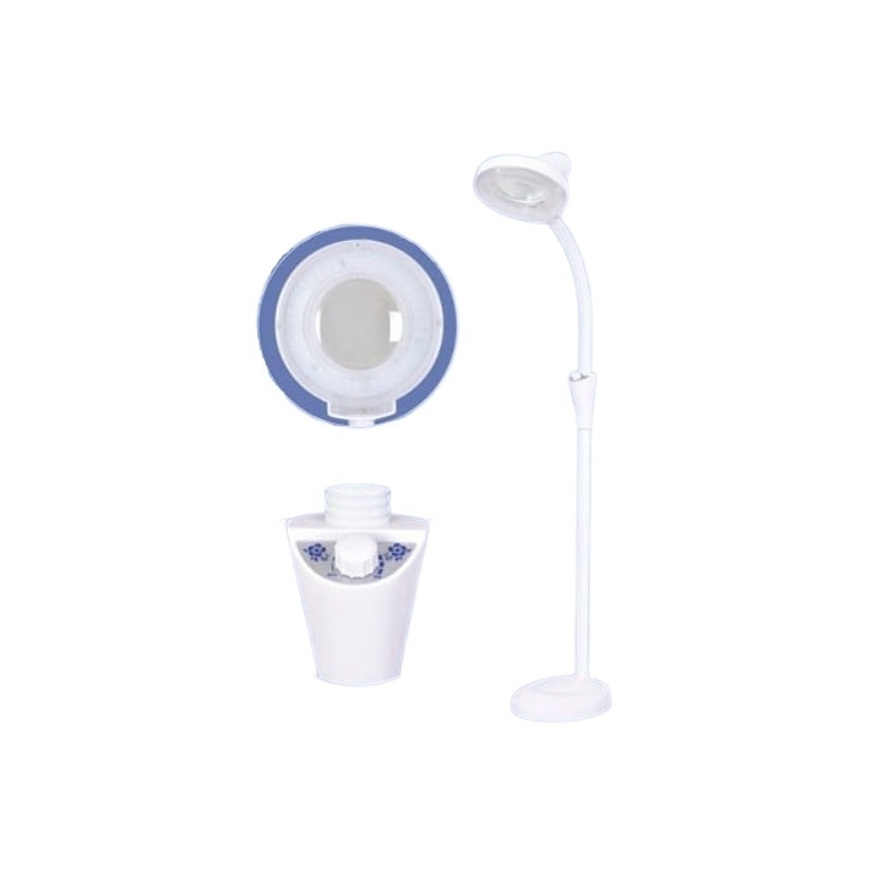 Lampa Cosmetica cu Led si Reglaj Intensitate Lumina, Picior Fix, 3X, Model Nou