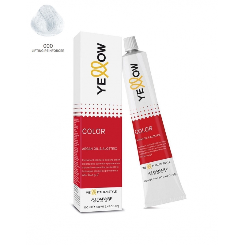 Vopsea de Par Permanenta cu Amoniac Natural Blond Deschis Yellow Color 11.00 100ml