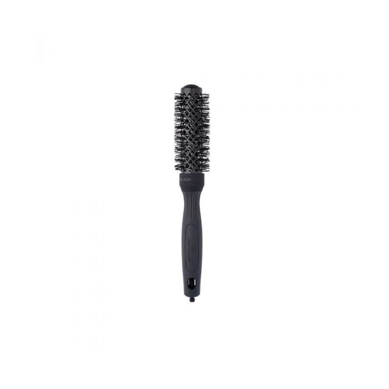 Perie pentru Par Cilindrica Olivia Garden Black Label Thermal 24mm
