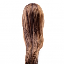 Cap manechin saten cu suvite blonde,270-4L -60cm