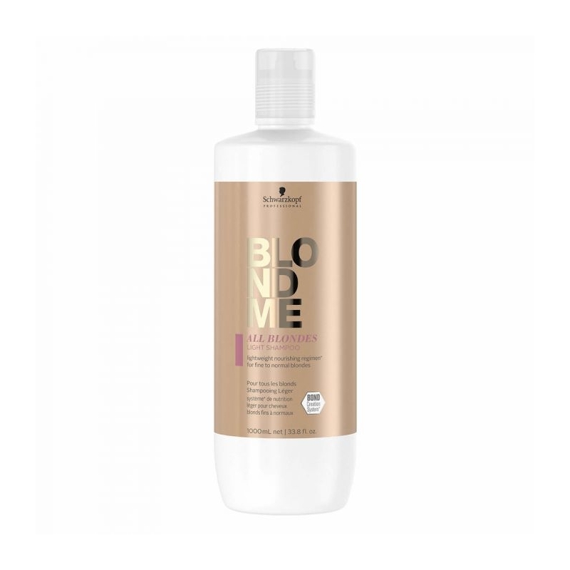 Sampon pentru Parul Blond Schwarzkopf Professional, BlondMe Light, 1l