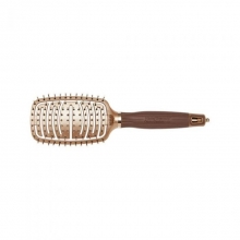 Perie pentru Par Plata Olivia Garden Nano Thermic Ceramic Ion NT Flex Pro