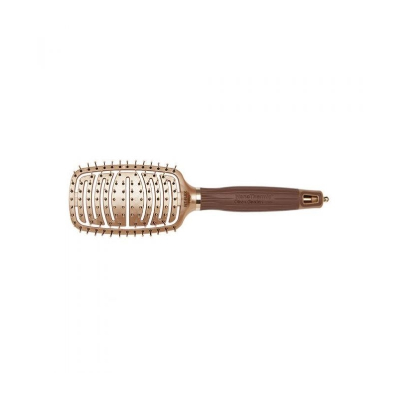 Perie pentru Par Plata Olivia Garden Nano Thermic Ceramic Ion NT Flex Pro