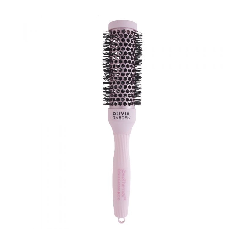 Perie pentru Par Cilindrica Olivia Garden Pro Thermal Pink 33mm