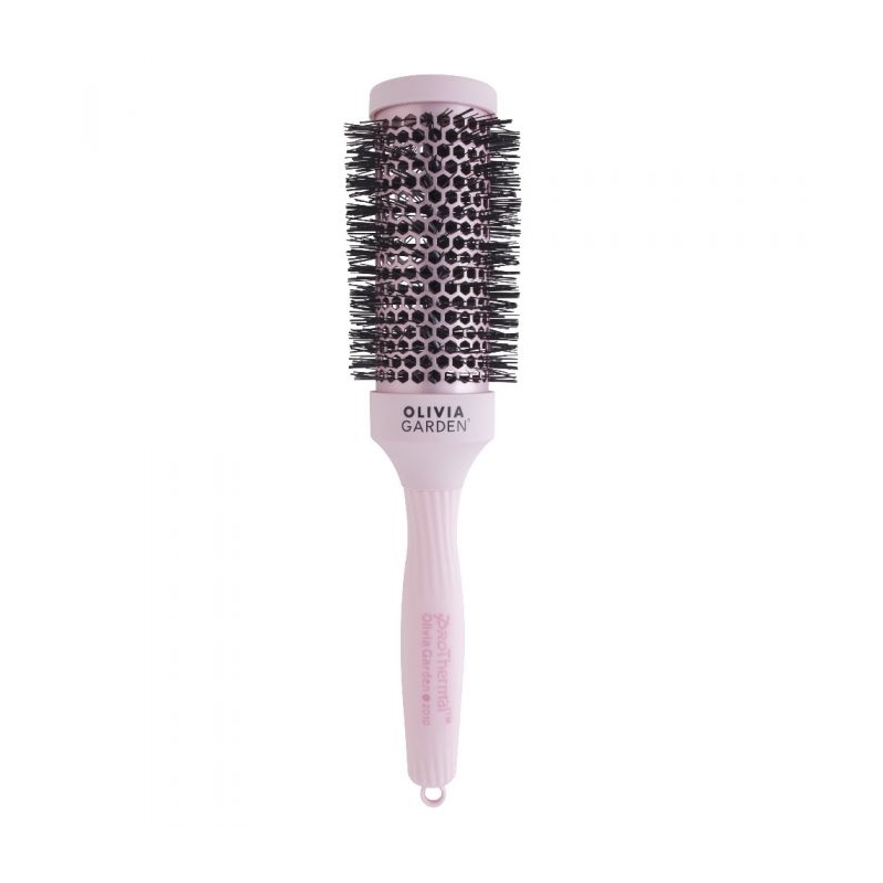 Perie pentru Par Cilindrica Olivia Garden Pro Thermal Pink 43mm