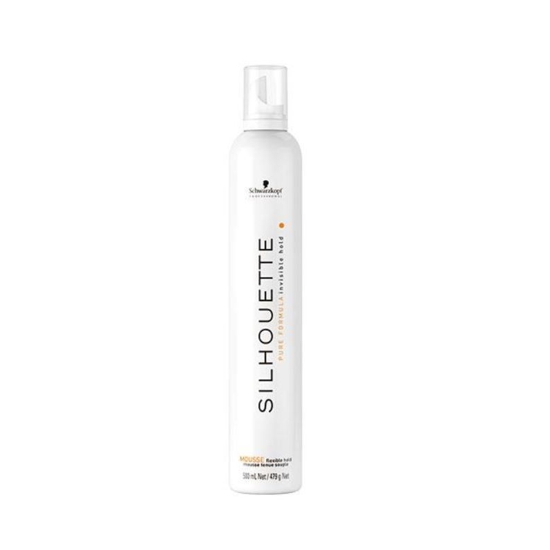 Spuma de Par pentru o Fixare Naturala Schwarzkopf Professional Silhouette, 500ml