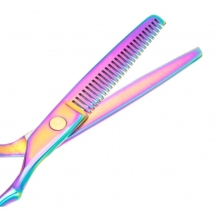 Foarfeca Filat Cameleon Jaguar Silver Line 6mm Coafor, Frizerie Uz Profesional