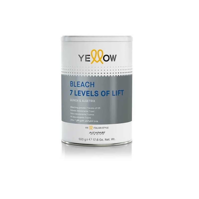 Decolorant Pudra cu Deschidere de 7 Tonuri Yellow, 500g