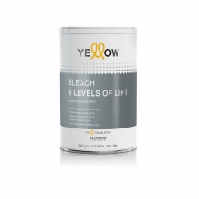 Decolorant Pudra cu Deschidere de 9 Tonuri Yellow, 500g