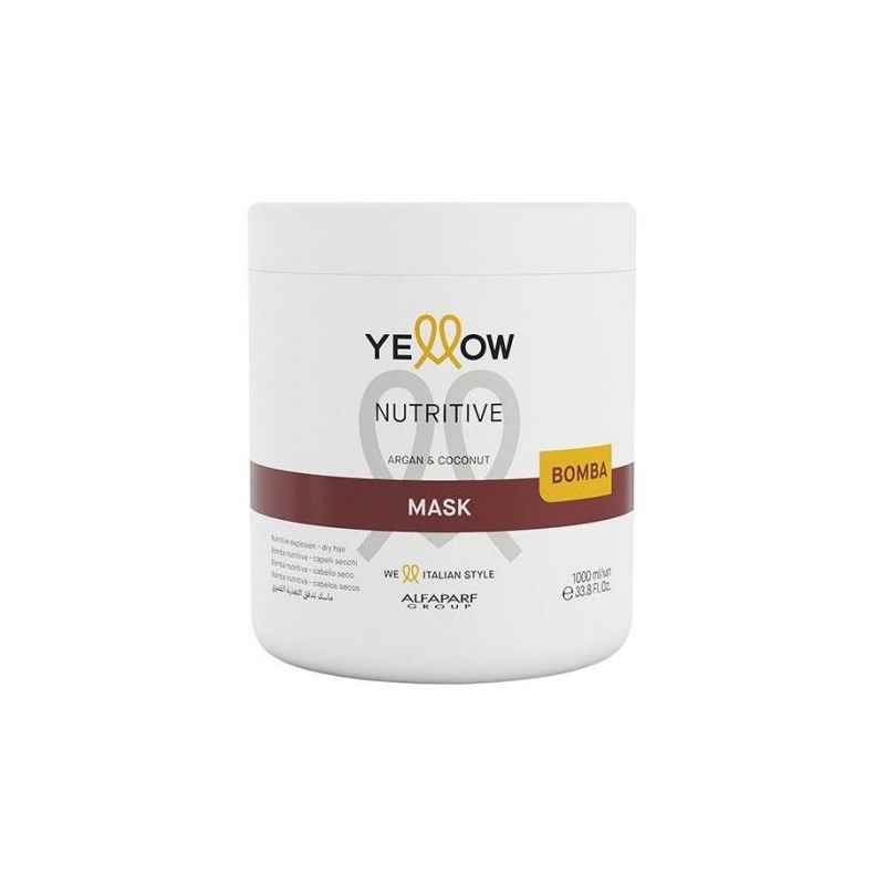 Masca Nutritiva pentru Parul Uscat Yellow Nutritive,1000ml
