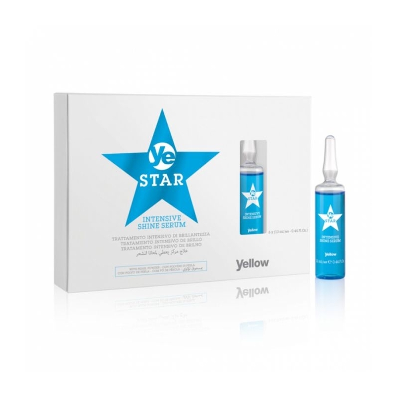 Tratament pentru Stralucirea Parului Yellow Star Intensive Shine Serum 6x13ml