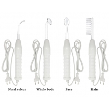 Electroderm Portabil Cosmetica cu 4 Capete Lumina Mov (Anti-Acnee) - 1