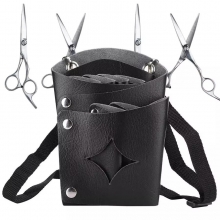 Borseta din Piele pentru Accesoriile de Frizerie