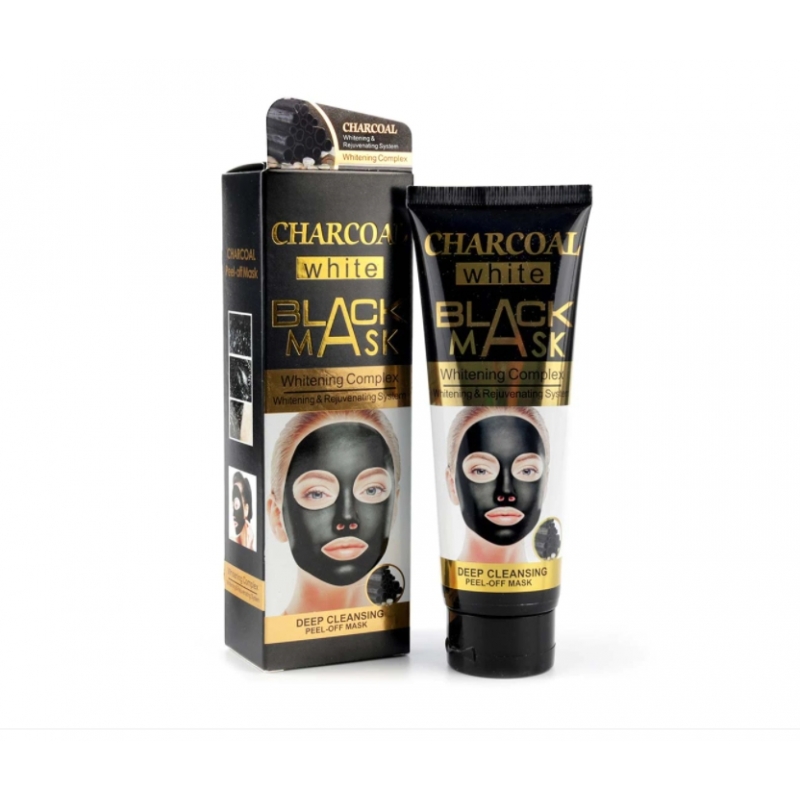 Masca de Fata Exfolianta cu Carbune Activ, CHARCOAL Black Mask