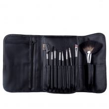 Set 22 Pensule Make-Up, Megaga, cu Husa Neagra - 3