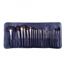 Set Pensule Make-Up, Megaga, cu Husa Neagra, 21 buc - 3